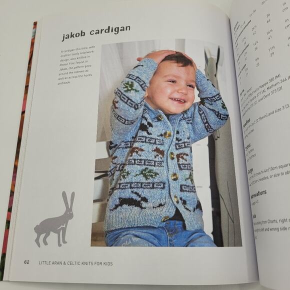 Little Aran & Celtic Knits for Kids Softcover Book - Picture 10 of 16